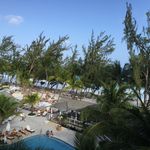 An ocean view room's view at Sandals<br/>